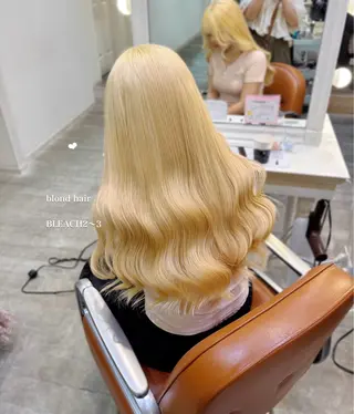 ロング カラー エクステ/ハイトーン 🐏☁️miminaのヘアスタイル