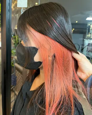 セミロング AVANCE.西田辺所属・木本晴香/髪質改善 /艶カラー透明感のヘアスタイル