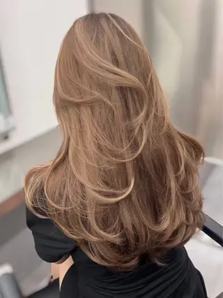 Ayano/韓国風 ヘア/透明感カラーのヘアスタイル