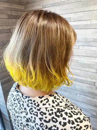 ショート カラー Gain池下 レディースのヘアスタイル