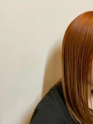 ミディアム カラー Rosso東川口店所属・米田 瑠夏のヘアスタイル