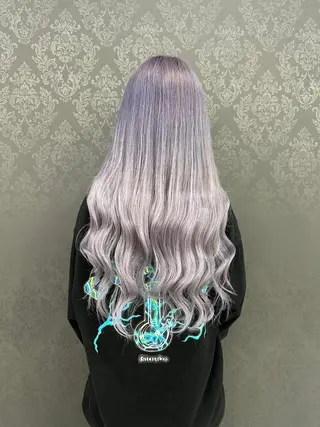 ロング シールエクステ KUMA🧸のヘアスタイル