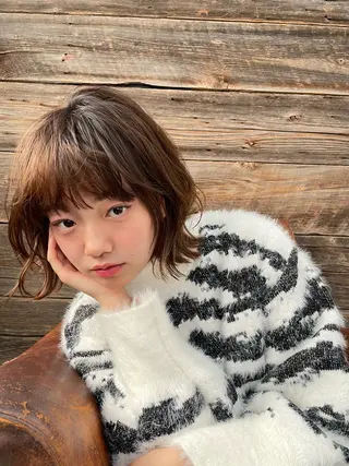 ショート カラー 🫧今野 里歩🫧のヘアスタイル