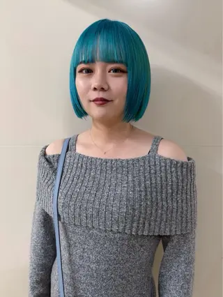 ショート ハイトーンカラー／ Akari ₊˚✧のヘアスタイル