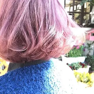 ミディアム カラー HairStoryかのわ所属・宇野  ひかりのヘアスタイル