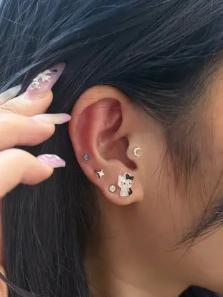 韓国レイヤー/透明感 ♡YUUNAのヘアスタイル