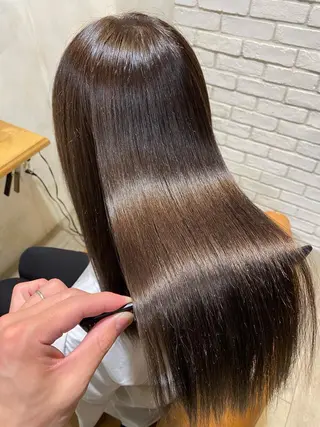 ロング カラー パーマ メンズ Keshiki大名 安部 真輝のヘアスタイル