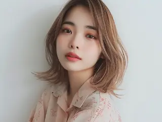 カラー 束感まつぱ🥑🤍 NATUKI🤍のマツエク・マツパデザイン