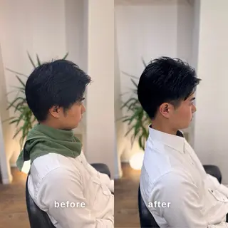 ショート メンズ Hair&Make newer所属・しんのすけ /モデルさん募集中のヘアスタイル