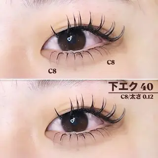 マツエク・マツパ みさき 🫧 ͛.*のマツエク・マツパデザイン