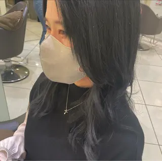 セミロング THE SALONS 渋谷246店所属・HCA studioのヘアスタイル