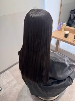 ロング SALOWIN所属・美髪矯正/中華ウルフ 24h/高橋朋生のヘアスタイル