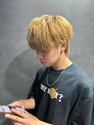 ショート カラー メンズ 🐺森 雄飛/メンズ 韓国ヘアのヘアスタイル