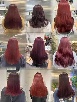 ロング カラー cocoro💗 ﾏﾂｴｸ/Ivyのマツエク・マツパデザイン