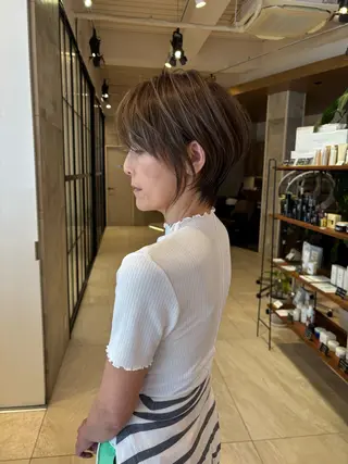 ショート ショートボブ/ 無料カット/荒砂のヘアスタイル