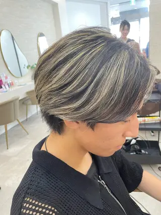 カラー メンズ himari/ブリー チモデル募集/熊谷のヘアスタイル