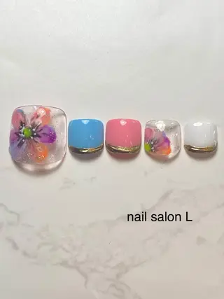ネイル 吉川市 ネイルサロンLのネイルデザイン