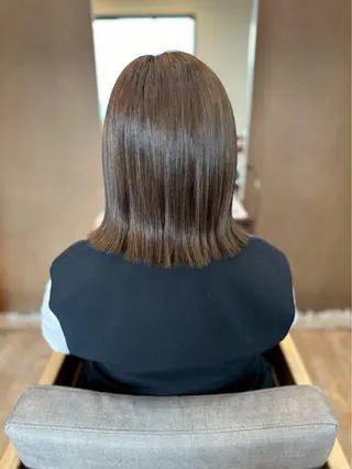 ミディアム カラー AFLOAT satomiのヘアスタイル