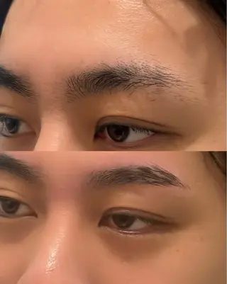 メンズ アイブロウ 眉毛&まつげパーマ THE EYEBROW BAR n　【ザ　アイブロウバー　エヌ】所属・渋谷・表参道サロン yukaの眉毛・アイブロウイメージ