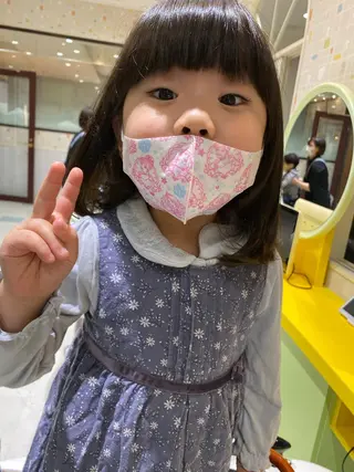 ミディアム キッズ 山崎 航のヘアスタイル