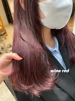 セミロング カラー パーマ ヘアアレンジ 🌿AMANE🌿 sakiのヘアスタイル