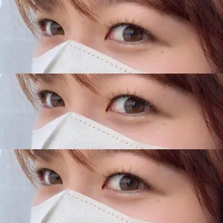 ミディアム カラー キッズ ネイル マツエク・マツパ アイブロウ 𓊆ᶠᵉᵉʸ𓊇 ᶜᴴᴵᴴᴬᴿᵁのマツエク・マツパデザイン