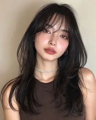 ロング ☁️透明感カラー× レイヤー ☁️ノアのヘアスタイル