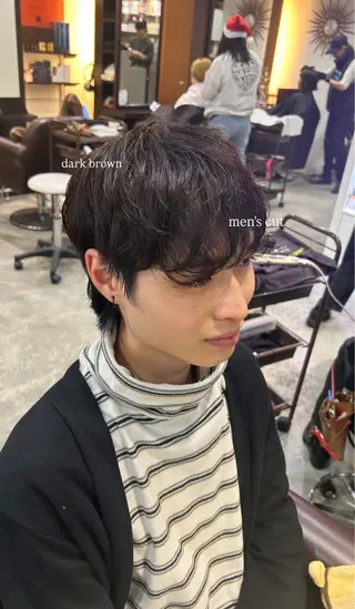 カラー メンズ 坂本奈都美 🎀のヘアスタイル