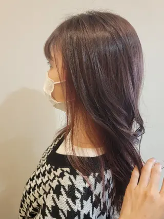 ロング 山田 周のヘアスタイル