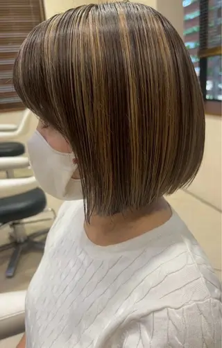 ショート カラー イーストハムネオ高木 亮人🌿のヘアスタイル