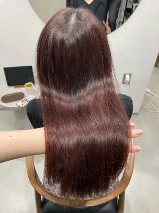 ロング M Rのヘアスタイル