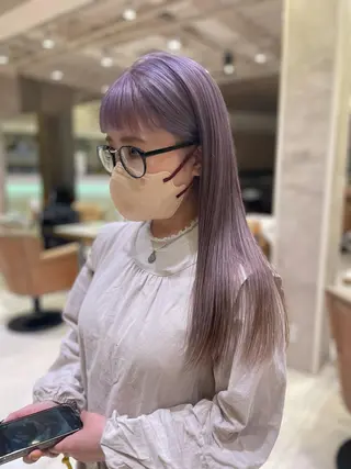 ロング 韓国🇰🇷透明感 ERIのヘアスタイル