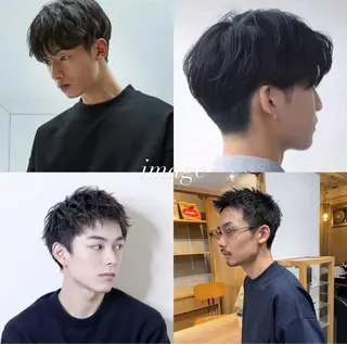 メンズ レイヤーカット🤍 RINAのヘアスタイル