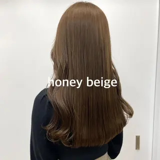 ロング 暖色カラー推し/ トヤエリコのヘアスタイル