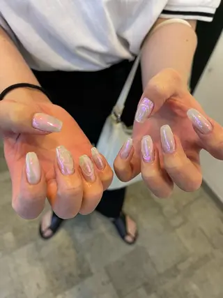 ネイル GRANDE大須 Cecil💜のネイルデザイン