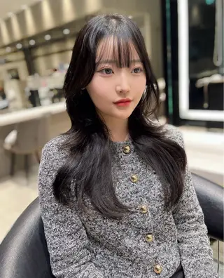 ロング カラー 韓国ヘア/髪質改善 TAKAHIROのヘアスタイル