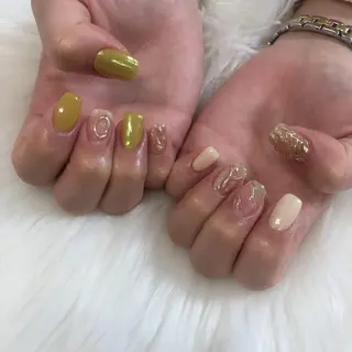 ネイル 西岡 杏のネイルデザイン