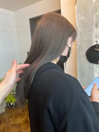 ロング 🫧透明感カラー🫧 ハシモトタケルのヘアスタイル