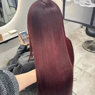 ロング カラー Ren. 🦋デザインカラーのヘアスタイル