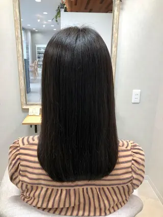 ミディアム ショート/白髪ぼかし 君和田若菜のヘアスタイル