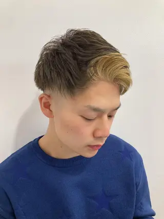 メンズ MiRI💜地毛級 エクステ✖似合わせ技のヘアスタイル