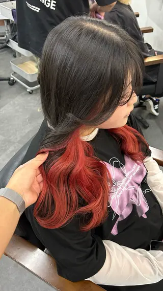 ロング カラー SOYON所属・艶髪✖️ハイトーン 🫧YURIA🫧のヘアスタイル