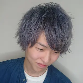 メンズ ブリーチ/ヘアケア/ 艶髪/イギチハルのヘアスタイル