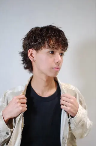 パーマ メンズ HANGOUT ／久富のヘアスタイル