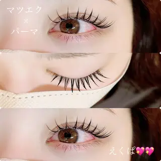 マツエク・マツパ Ｒｉｋａ 💎のマツエク・マツパデザイン