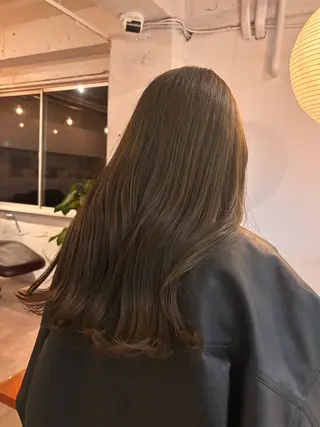 セミロング カラー 透明感カラー /Kanon️🫧のヘアスタイル