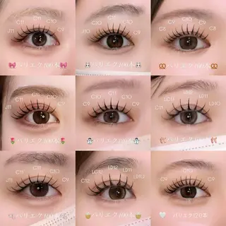 マツエク・マツパ YK Beauty Salonのマツエク・マツパデザイン