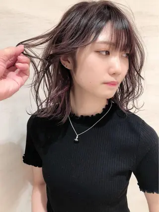 ミディアム カラー ヘアアレンジ UNIX Mark Is みなとみらい店【ユニックス】所属・UNIX N.horiiのその他イメージ