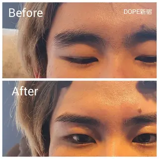 メンズ アイブロウ DOPE　新宿南口店所属・DOPE新宿南口店 yumeの眉毛・アイブロウイメージ