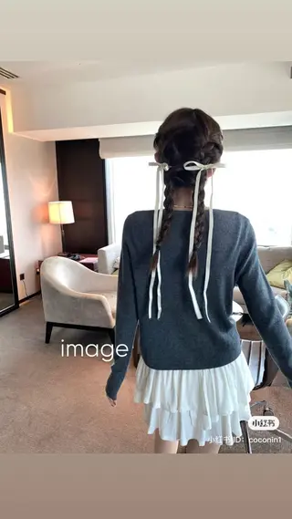 ヘアアレンジ rinka／暖色 ブリーチのヘアスタイル